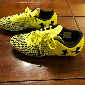 Boys Under Armour soccer cleats